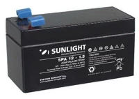 Μπαταρία Sunlight VRLA AGM SPA (6V 1.3Ah) 0.29 kg 23mm x 48mm x 97mm