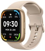 Smartwatch Maxcom Ecowatch 6 1.83" 300 mAh IP68 με Δυνατότητα Κλήσεων Gold
