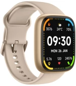 Smartwatch Maxcom Ecowatch 6 1.83" 300 mAh IP68 με Δυνατότητα Κλήσεων Gold
