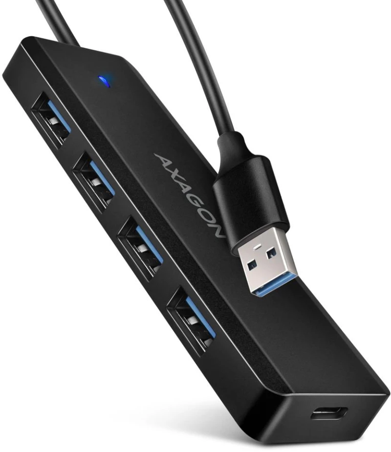 I/O HUB USB TRAVEL/0.19M HUE-C1A AXAGON