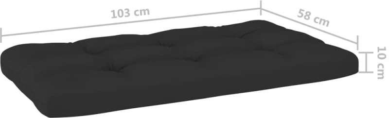 vidaXL Καναπές Κήπου Γωνιακός Παλέτες Λευκό Εμποτισμένο Ξύλο Πεύκου
