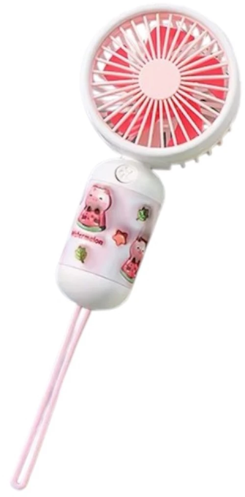 Επαναφορτιζόμενος ανεμιστήρας χειρός mini - MU052A - 033176 - Pink