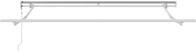vidaXL Αυτόματη Αναδιπλούμενη Τέντα Ριγέ 350x250 εκ.