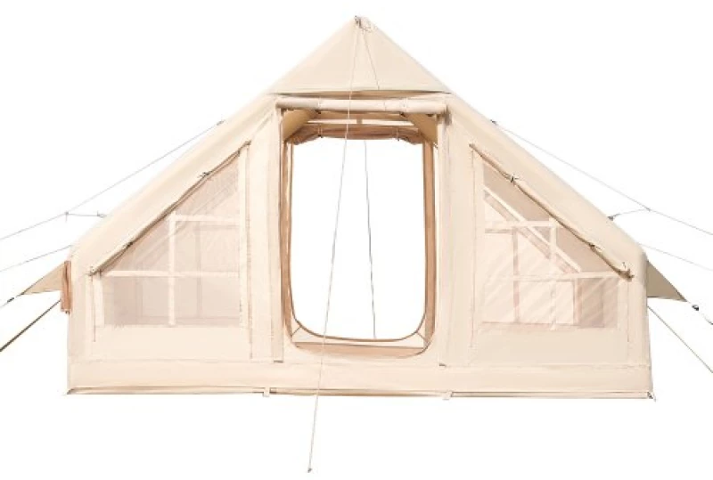 VEVOR Inflatable Tent for Camping 3-5 Person Glamping Tent with Pump Easy Set up
