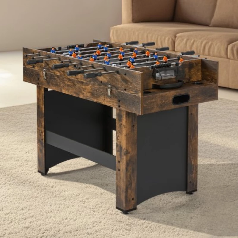 VEVOR 137.1cm Air Hockey Table 3-in-1 Air Powered Combo Table Foosball Ping Pong