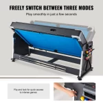 VEVOR 3-in-1 Rotating Swivel Multi Game Table Air Hockey Billiards Table Tennis