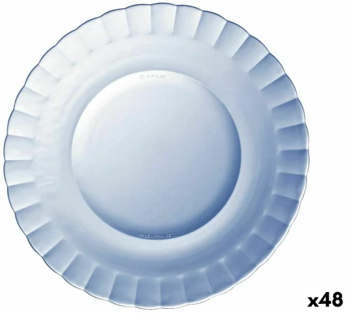 Επίπεδο πιάτο Duralex Picardie Μπλε Ø 23 cm (48 Μονάδες)