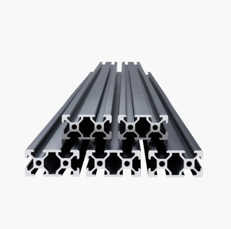 VEVOR 5PCS 47.2 in (1200 mm) T Slot 2040 Aluminum Extrusion Anodized Linear Rail