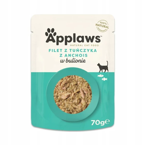 Γατοτροφή Applaws Ψάρια 70 g
