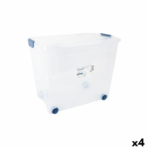 Κουτί Aποθήκευσης με Ρόδες Tontarelli 59 x 38'5 x 47'5 cm (4 Μονάδες)