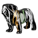 Figure Dog Ceramic Black 22X10X16Cm 22X10X16Cm - -