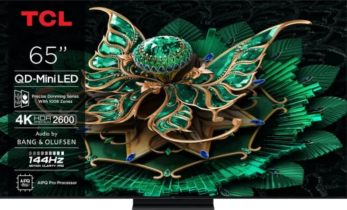 TCL Smart Τηλεόραση C7K 65" 4K QD Mini-LED VRR 144Hz