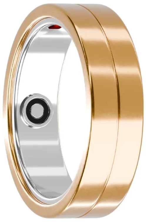 MaxCom MRing MR100 20.7mm Αδιάβροχο με Παλμογράφο Χρυσό