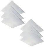 Audiodesigner Colour Ceiling Panels Grey Χωνευτά Ηχοαπορροφητικά Πάνελ Οροφής 60x60x2,5 cm (6 Τεμάχια)
