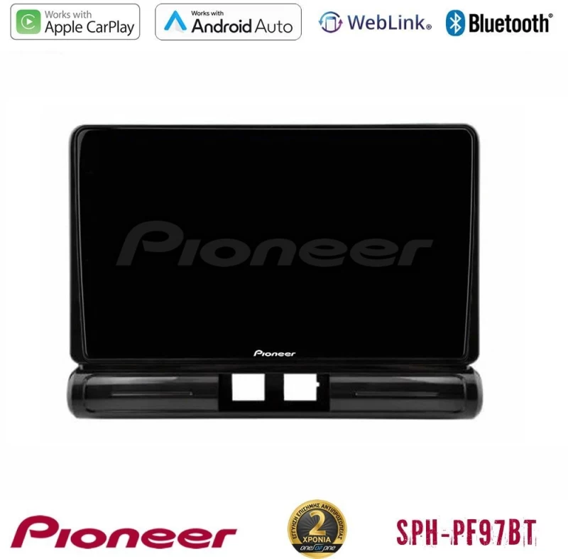 Pioneer sph-Pf97bt Series Citroen c3 2016-> Multimedia Station 9" (Tablet Style) με Carplay & Android Auto u-sph-Ct2502