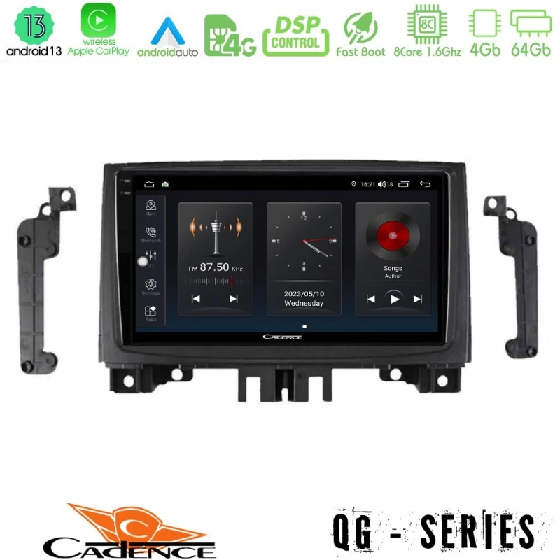 Cadence qg Series 8core Android13 4+64gb Mercedes Sprinter/vw Crafter 2006-2018 Navigation Multimedia Tablet 9" u-qg-Mb1705