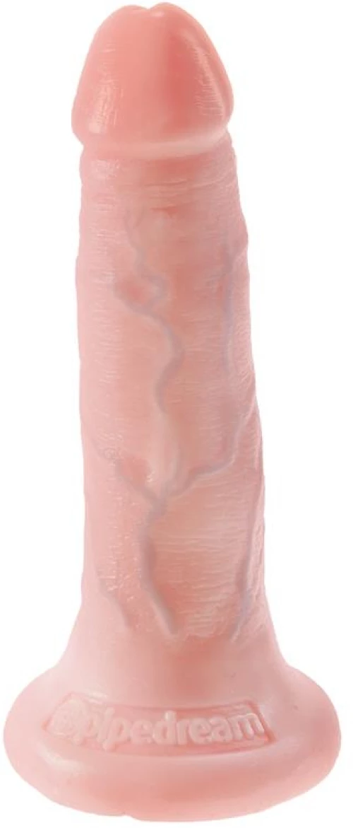 KING COCK 5" DILDO 12.7cm - FLESH - ΟΜΟΙΩΜΑ ΠΕΟΥΣ 12.7 εκ