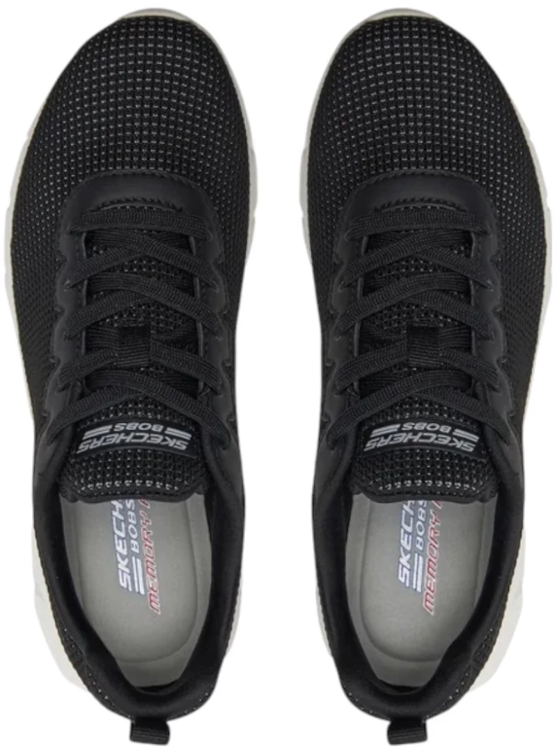 Skechers Γυναικεία Αθλητικά Bobs B Flex-Visionary Essence 117346/Blk Μαύρο-Λευκό 126710