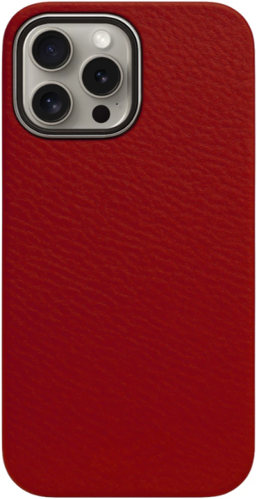 Θήκη σιλικόνης TPU Ultra Slim 0.3mm Soft Mat για Apple iPhone 16 Pro Max - Κόκκινο