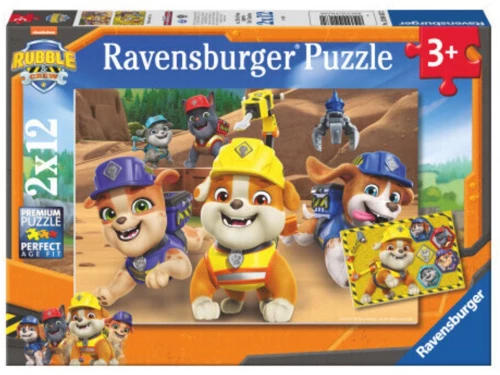 Ravensburger Puzzle: Rubble Crew (2x12pcs) (12004167)