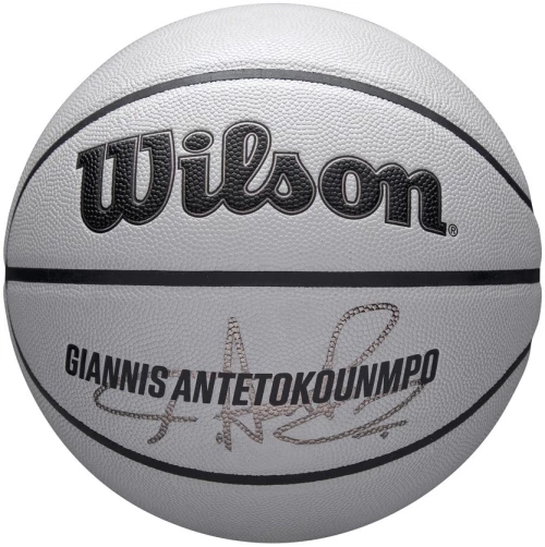 WILSON NBA PLAYER ICON UV BSKT GIANNIS WZ4030901XB7 WILSON Γκρι