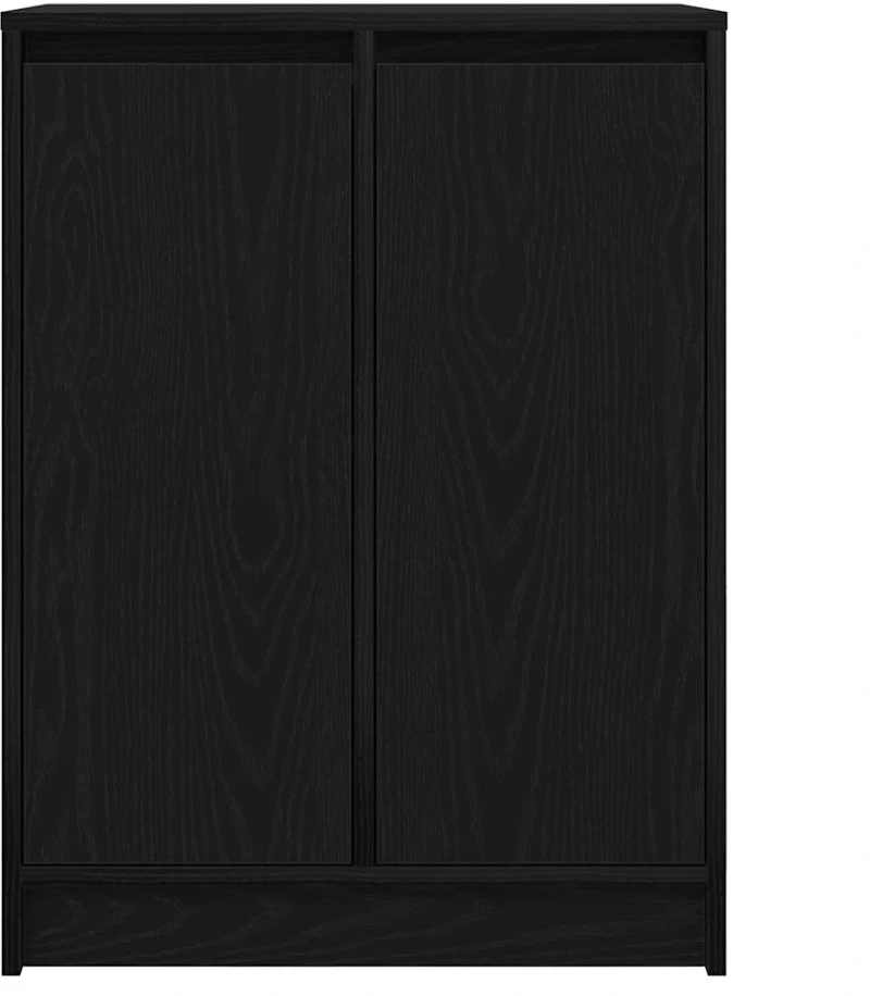 vidaXL Sideboard Μαύρη βελανιδιά 57x34x76 cm Κατασκευασμένο ξύλο