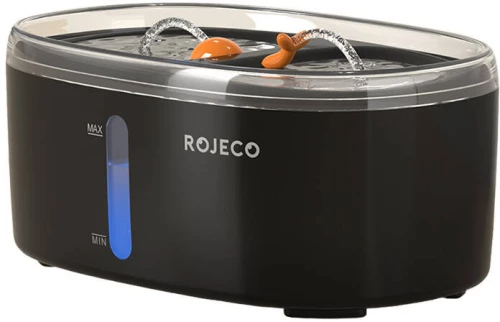 Water Fountain for pets Rojeco 2,5L (black)