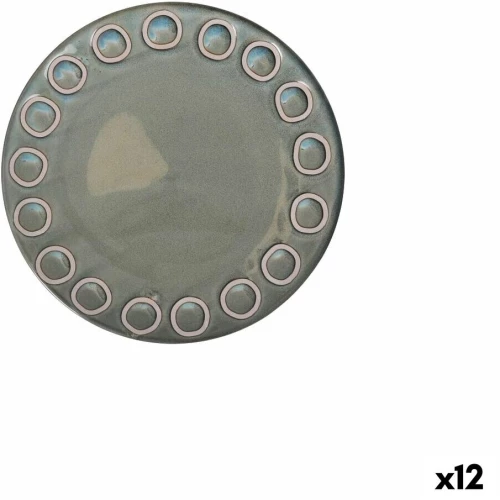 Επίπεδο πιάτο La Mediterránea Almudena Γκρι (12 Μονάδες)