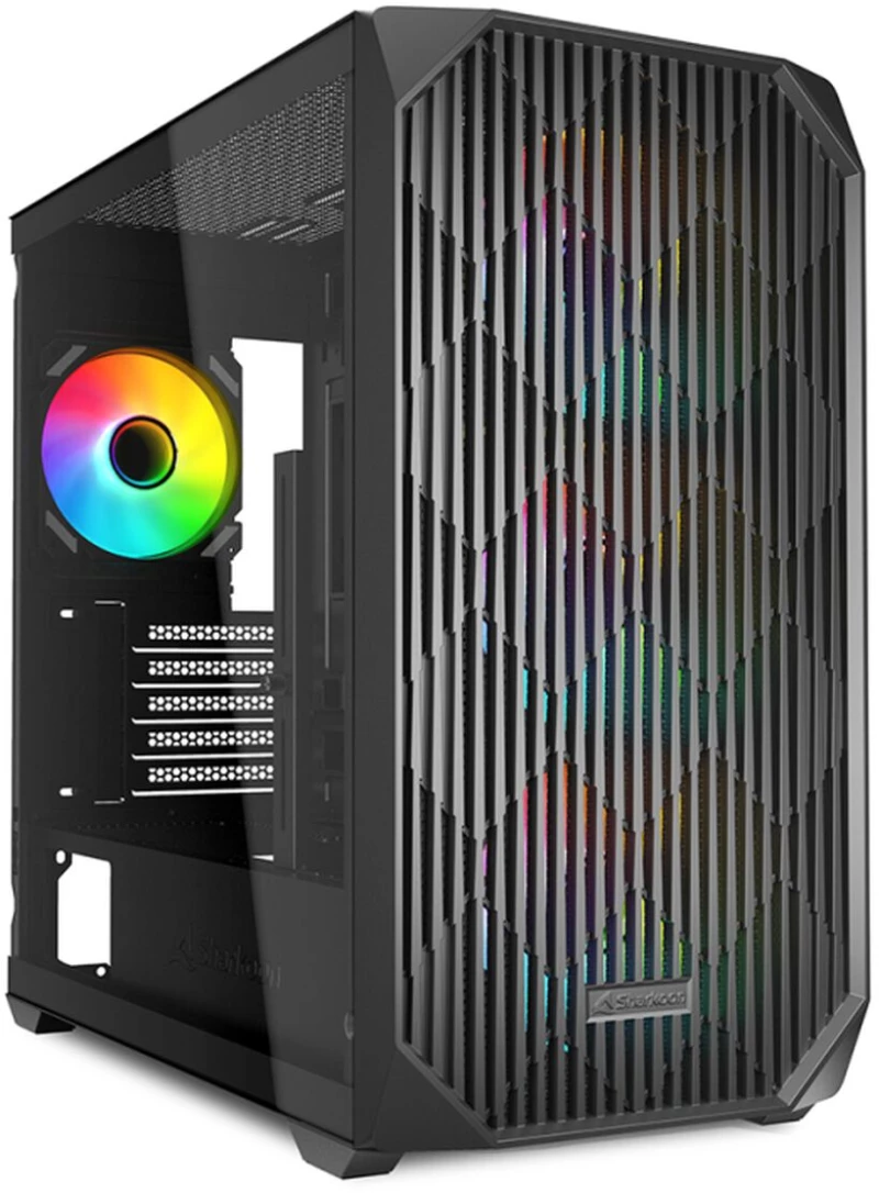Κουτί Μέσος Πύργος ATX Sharkoon MK3 RGB Μαύρο