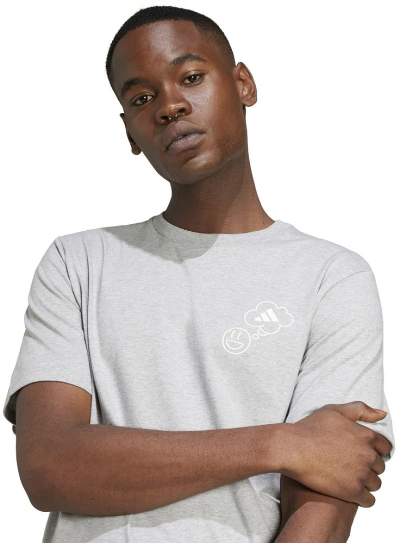 adidas M L VERB CIR T JJ3989 ADIDAS Γκρι