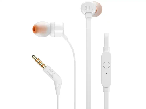 Ακουστικά Handsfree JBL T110 In-Ear Άσπρο