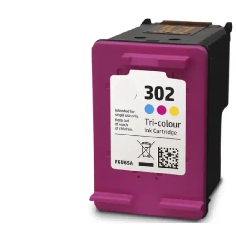 Συμβατό Inkjet Για HP 302XL Color 18ML (INK-H302CLXL)