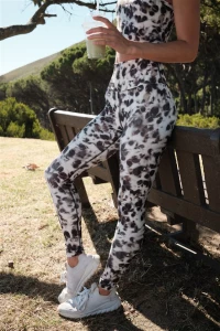 Γυναικείο Αθλητικό Κολάν Leopard