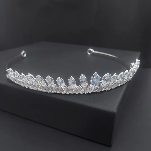 Νυφικό headpiece Zircon 2.2 cm