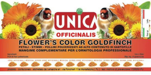 UNICA OFFICINALIS FLOWER’S COLOR GOLDFINCH - 50gr