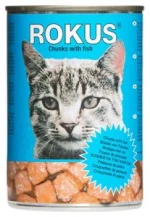 ROKUS κονσέρβα γάτας ψάρι - 800gr