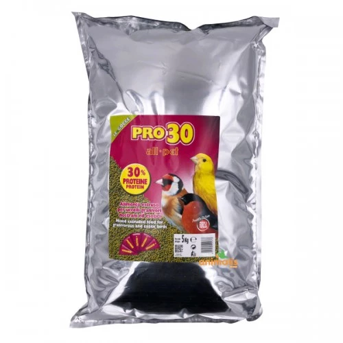 All-pet LE GOCCE PRO30 ΠΕΡΛΑ Πράσινη με πρωτείνη 30% - 5KG