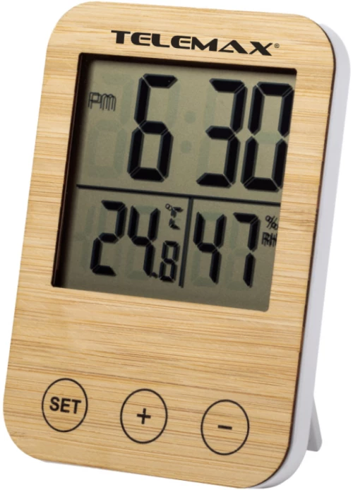Θερμόμετρο/Υγρόμετρο Bamboo Telemax 09-1611