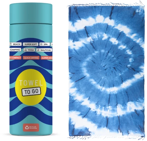 Tie Dye Πετσέτες Θαλάσσης - Blue