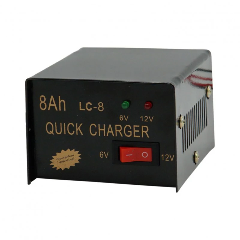 Φορτιστής Μπαταρίας Αυτοκινήτου 8Ah 6-12v YNG LC-8 OEM