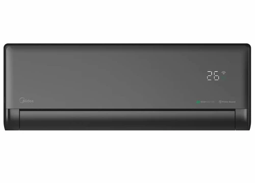 Midea Solstice EZB-21RD6-I/EZ-21RD6-O Black Κλιματιστικό Inverter 21000Btu AI EcoMaster