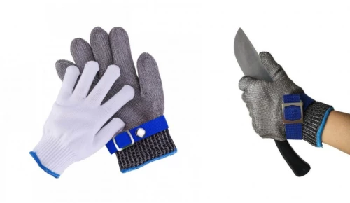Γάντι προστασίας inox ανοξείδωτο L