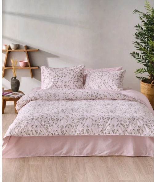 ΣΕΝΤΟΝΙΑ ΗΜΙΔΙΠΛΑ ΣΕΤ 3ΤΕΜ (ROGELIA 14) - KENTIA HOME ROGELIA 14 / 100% ΒΑΜΒΑΚΙ