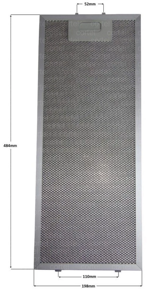 ΦΙΛΤΡΟ ΑΠΟΡΡΟΦΗΤΗΡΑ 484mm*198mm