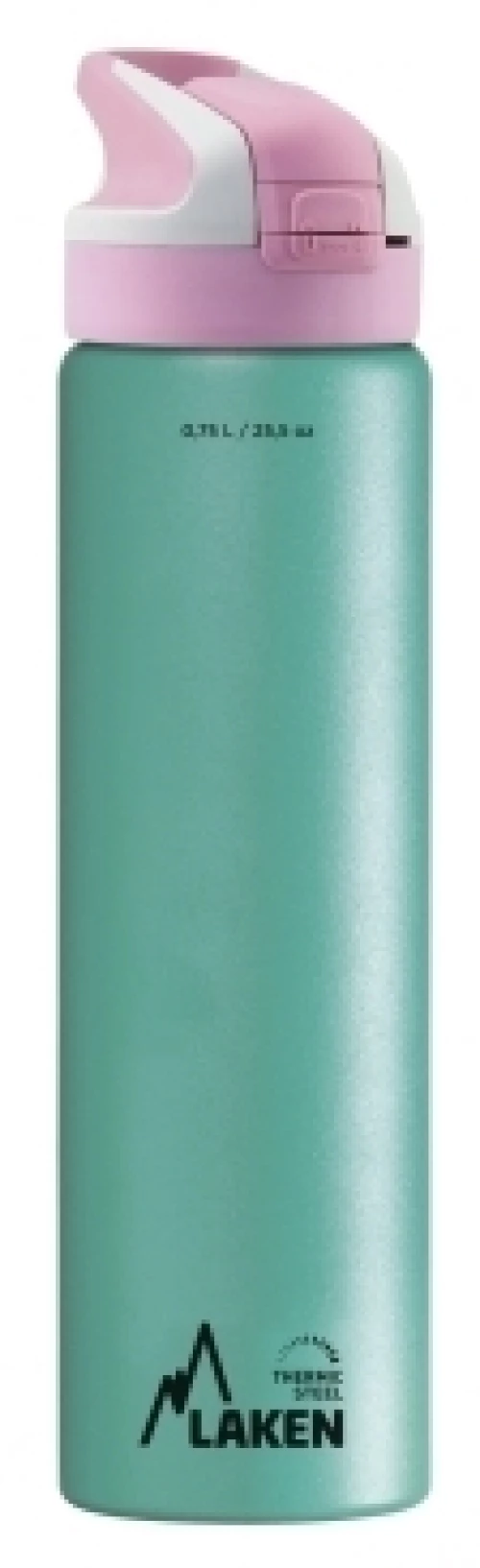 Laken Θερμός Υγρών με Πώμα Summit 750ml Τιρκουάζ