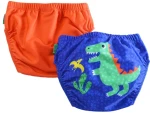 Zoocchini Πάνα Μαγιό 2τμχ Dinosaur