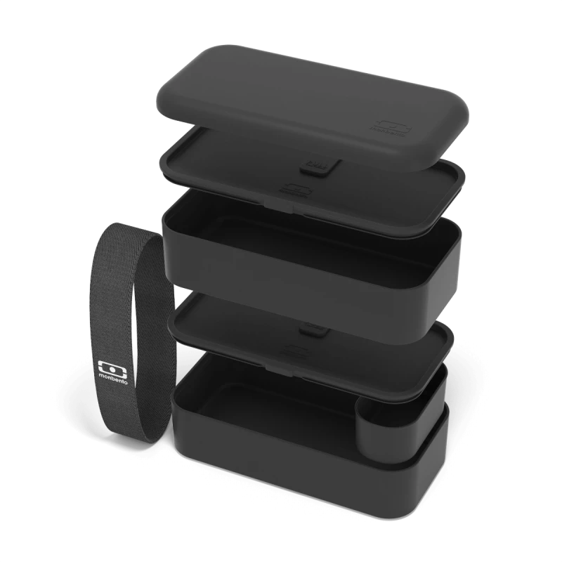 Monbento Φαγητοδοχείο LunchBox - Black Onyx