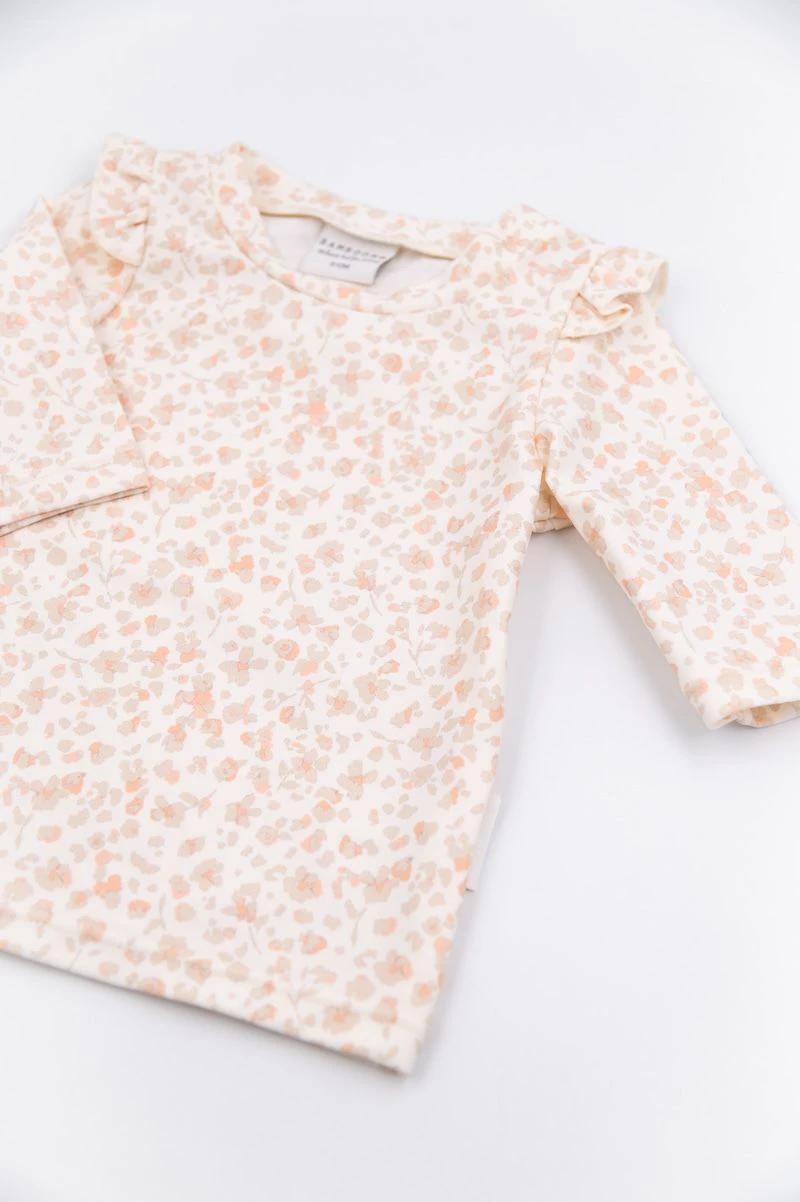 Bamboom Αντιηλιακό 3/4 Μπλουζάκι UPF50+ Print Petals
