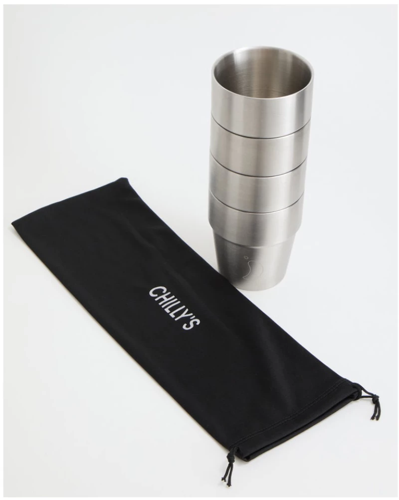 Chillys Σετ 4τμχ Stackable Cups 300ml