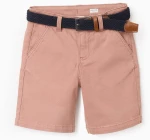 Zippy Βερμούδα Chino Με Ζώνη,Μόκα